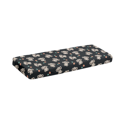 Baby Koala And Floral Pattern Print Piano Keyboard Cover