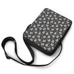 Baby Koala And Floral Pattern Print Rectangular Crossbody Bag