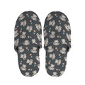 Baby Koala And Floral Pattern Print Slippers