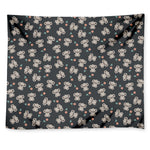 Baby Koala And Floral Pattern Print Tapestry