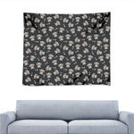 Baby Koala And Floral Pattern Print Tapestry