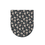 Baby Koala And Floral Pattern Print Toilet Lid Cover