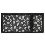 Baby Koala And Floral Pattern Print Trifold Wallet