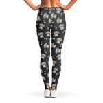 Baby Koala And Floral Pattern Print Women's Leggings