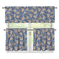 Baby Koala Pattern Print 3 Piece Kitchen Curtains