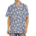 Baby Koala Pattern Print Aloha Shirt