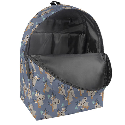 Baby Koala Pattern Print Backpack