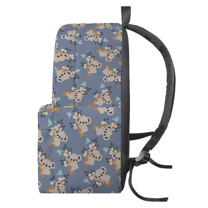 Baby Koala Pattern Print Backpack