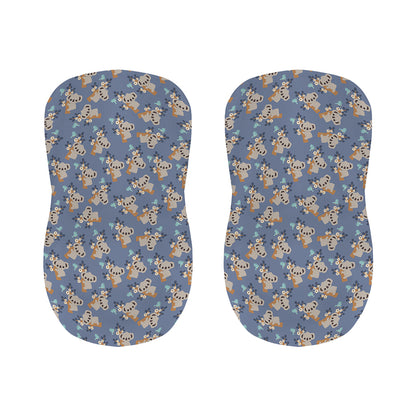 Baby Koala Pattern Print Bar Stool Covers