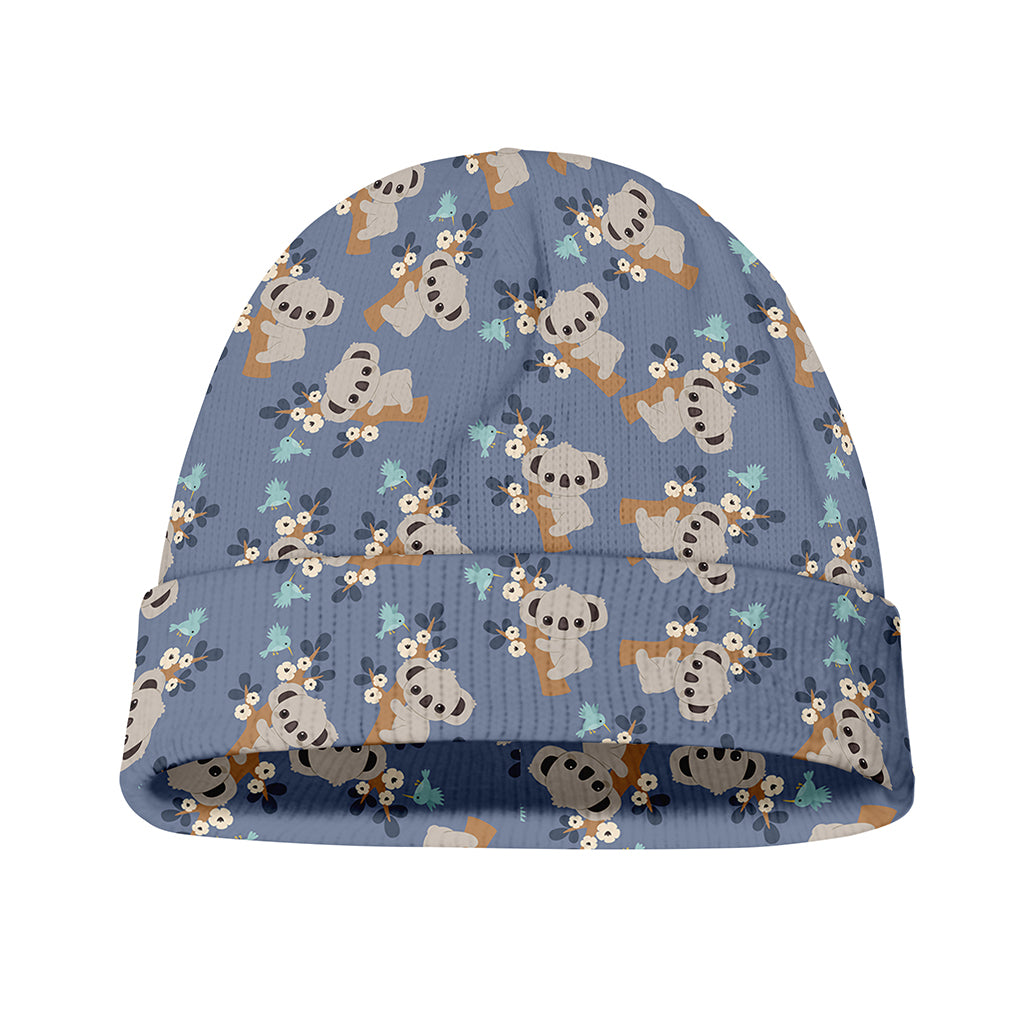 Baby Koala Pattern Print Beanie