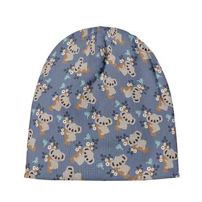 Baby Koala Pattern Print Beanie