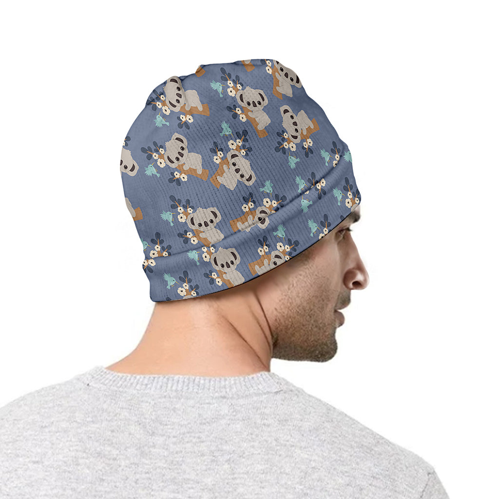 Baby Koala Pattern Print Beanie