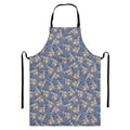 Baby Koala Pattern Print Bib Apron With Pocket