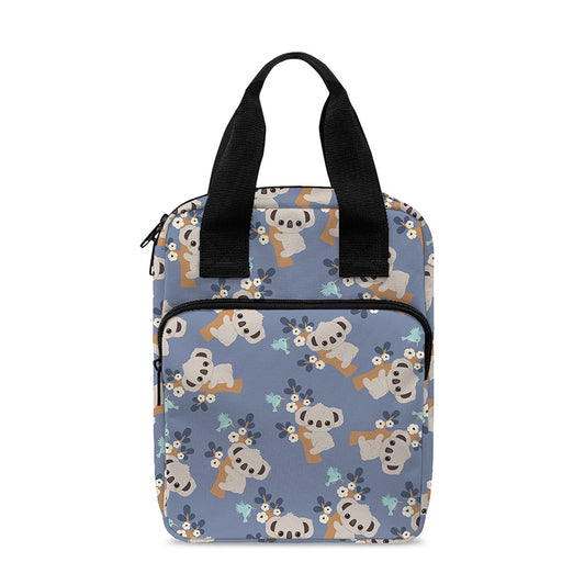 Baby Koala Pattern Print Bible Tote Bag