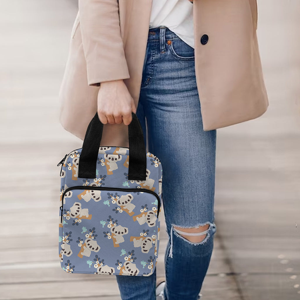 Baby Koala Pattern Print Bible Tote Bag