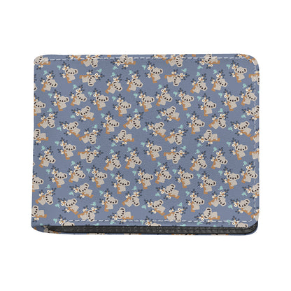 Baby Koala Pattern Print Bifold Wallet