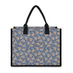 Baby Koala Pattern Print Canvas Tote Bag