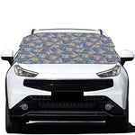 Baby Koala Pattern Print Car Windshield Snow Cover