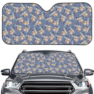 Baby Koala Pattern Print Car Windshield Sun Shade