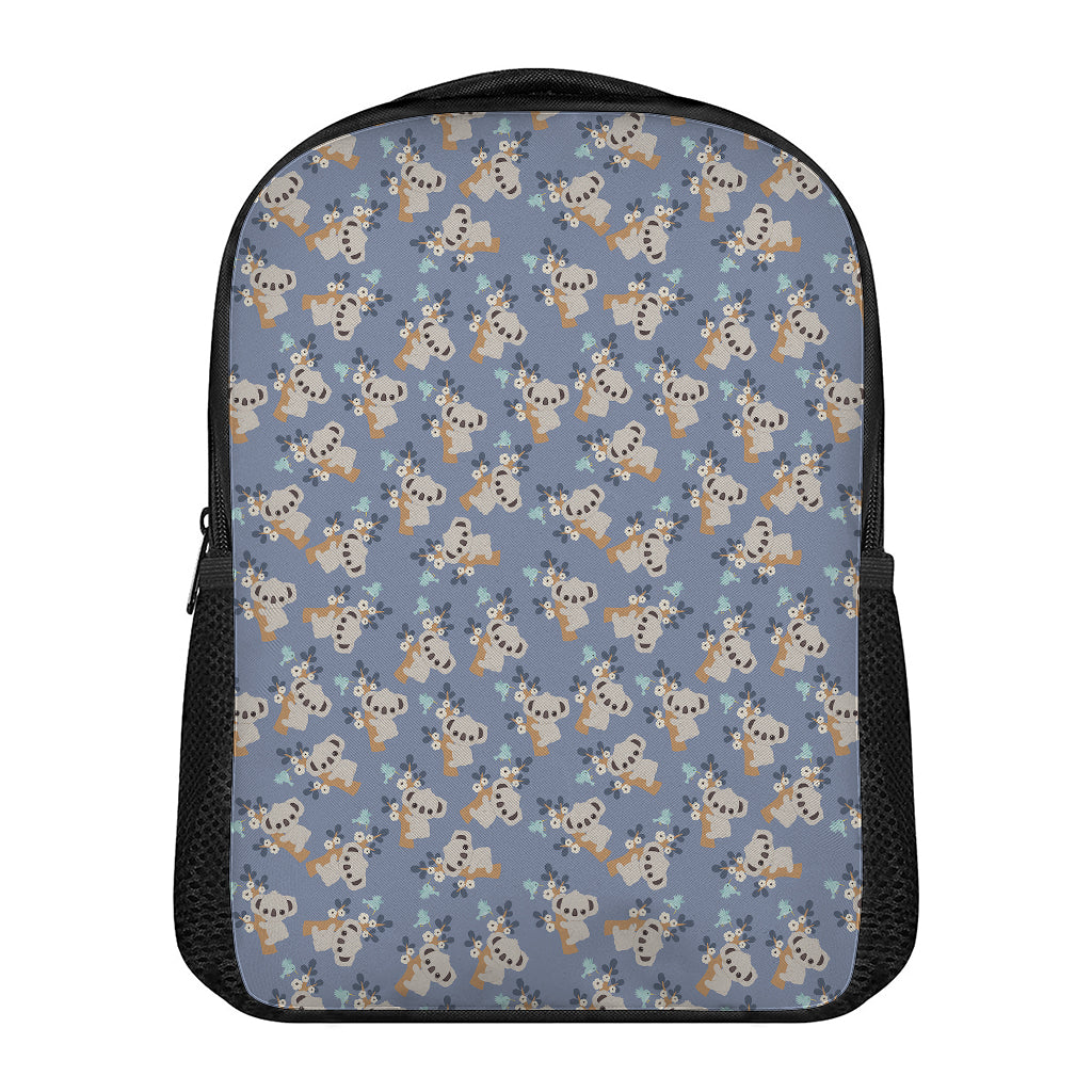 Baby Koala Pattern Print Casual Backpack