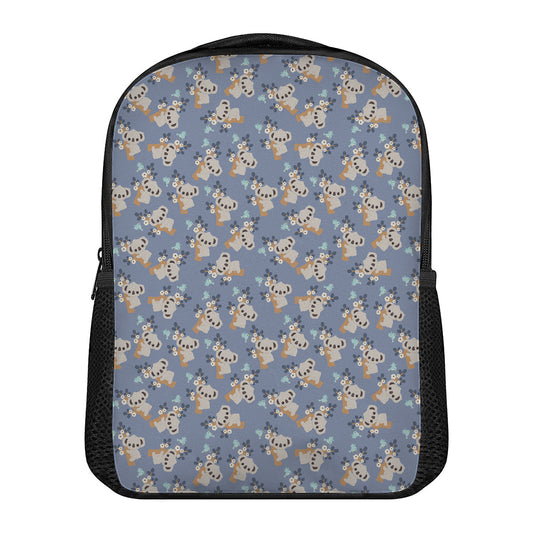 Baby Koala Pattern Print Casual Backpack
