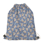 Baby Koala Pattern Print Drawstring Bag