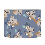 Baby Koala Pattern Print Drum Lamp Shade