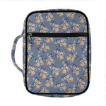 Baby Koala Pattern Print Front Pocket Bible Bag