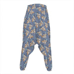 Baby Koala Pattern Print Hammer Pants