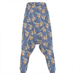 Baby Koala Pattern Print Hammer Pants