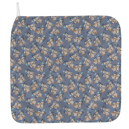 Baby Koala Pattern Print Hand Towel