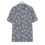 Baby Koala Pattern Print Hawaiian Shirt