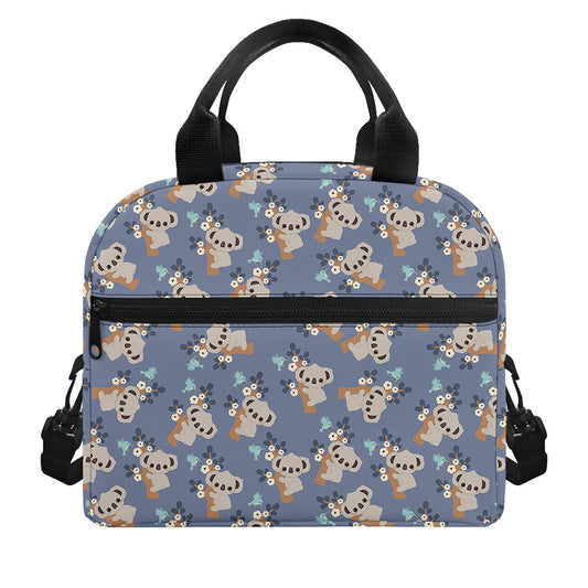 Baby Koala Pattern Print Insulated Lunch Bag