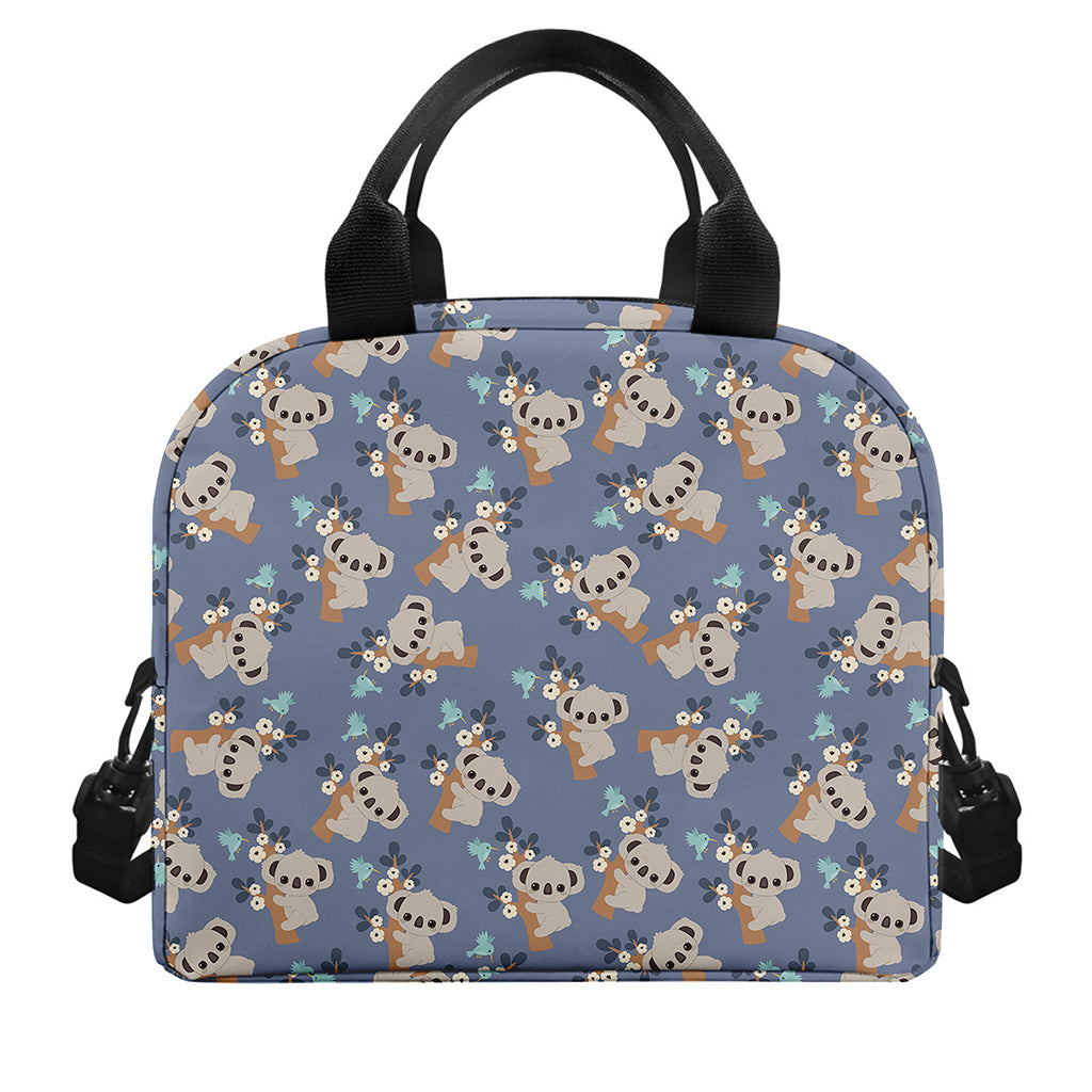 Baby Koala Pattern Print Insulated Lunch Bag