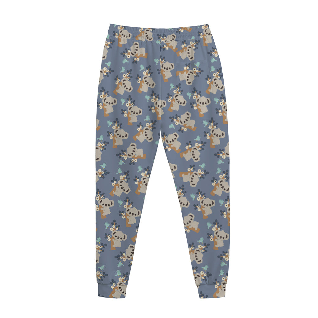 Baby Koala Pattern Print Jogger Pants