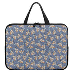 Baby Koala Pattern Print Laptop Sleeve With Handle