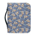 Baby Koala Pattern Print Leather Bible Cover