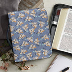 Baby Koala Pattern Print Leather Bible Cover