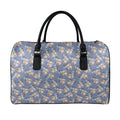 Baby Koala Pattern Print Leather Duffel Bag