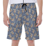 Baby Koala Pattern Print Men's Beach Shorts