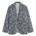 Baby Koala Pattern Print Men's Blazer