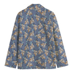 Baby Koala Pattern Print Men's Blazer