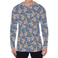 Baby Koala Pattern Print Men's Long Sleeve T-Shirt