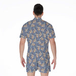 Baby Koala Pattern Print Men's Rompers