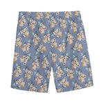 Baby Koala Pattern Print Men's Sports Shorts