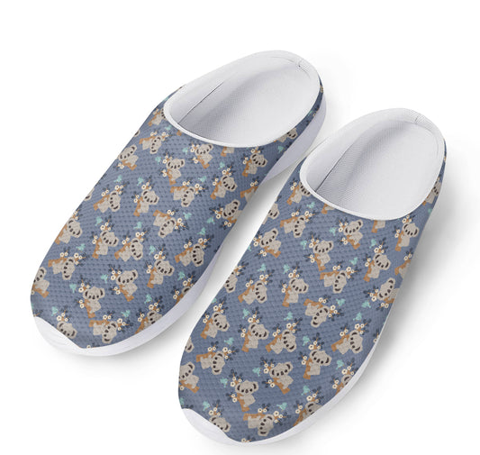 Baby Koala Pattern Print Mesh Casual Shoes