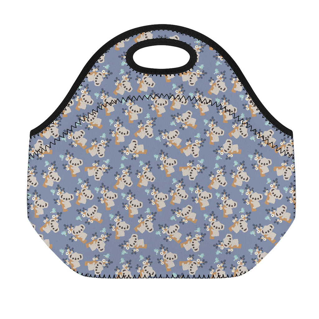 Baby Koala Pattern Print Neoprene Lunch Bag