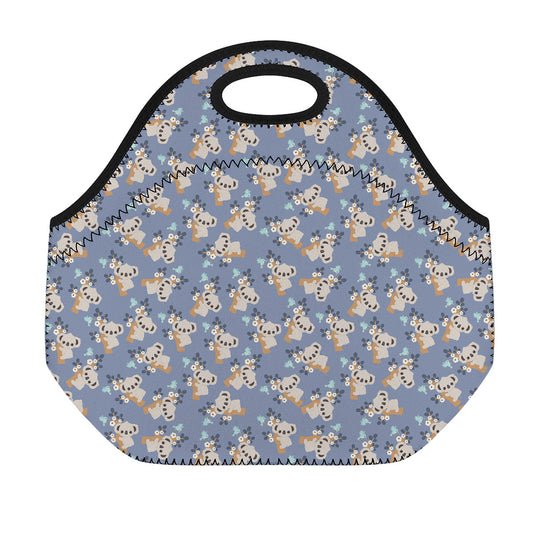 Baby Koala Pattern Print Neoprene Lunch Bag