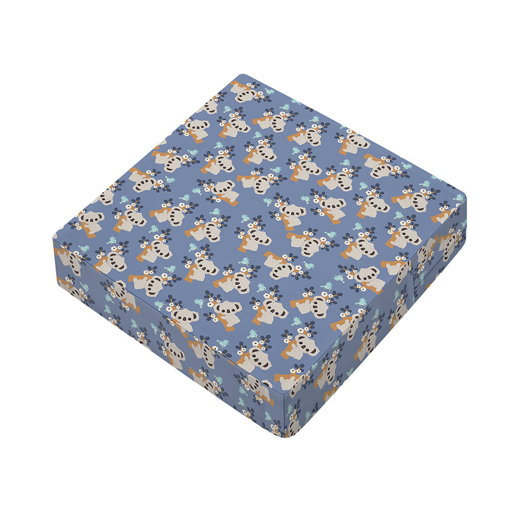 Baby Koala Pattern Print Outdoor Seat Cushion Cover