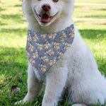 Baby Koala Pattern Print Over The Collar Dog Bandana